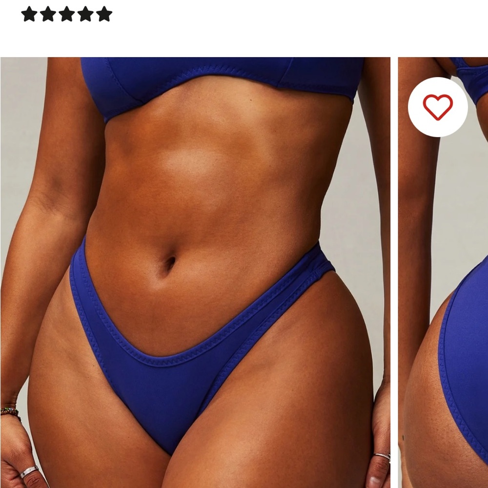 Fabletics Blue High-Cut Bikini
